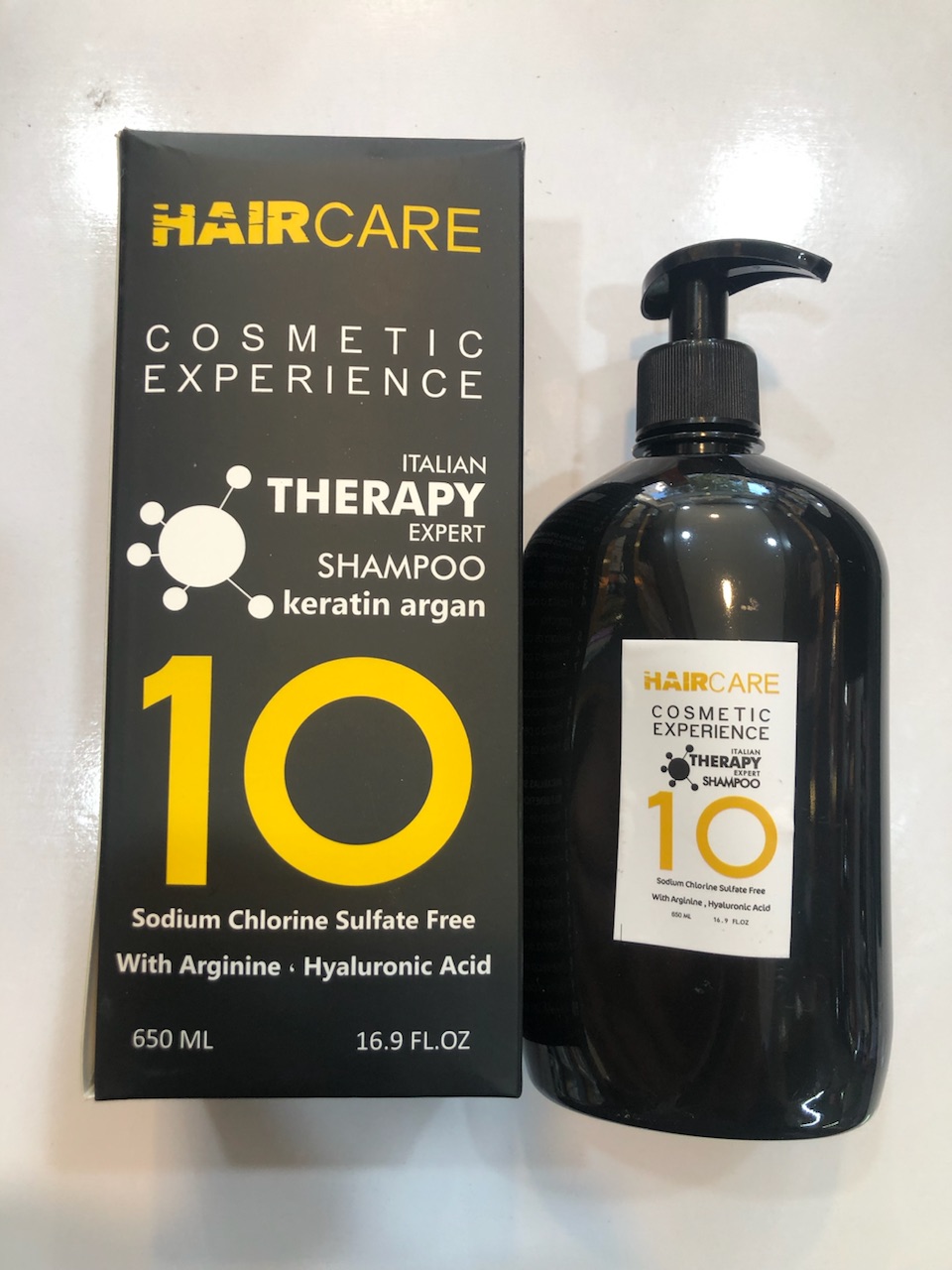 شامپوی بدون سولفات ده کاره هیرکر 650 میل