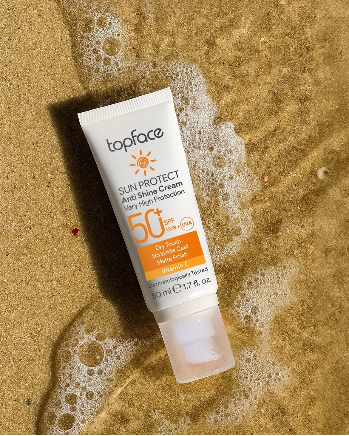 کرم ضدآفتاب تاپ فیس SPF50+ حجم 30 میل (اورجینال)